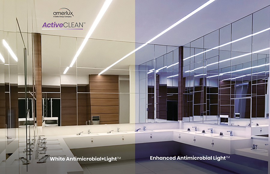 Amerlux's UV-Free, White Antimicrobial Lighting Solutions
